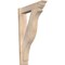 Ekena Millwork Funston Traditional Smooth Outlooker, Douglas Fir, 5 1/2"W x 24"D x 36"H OUT06X24X36FST01SDF - alternate 1